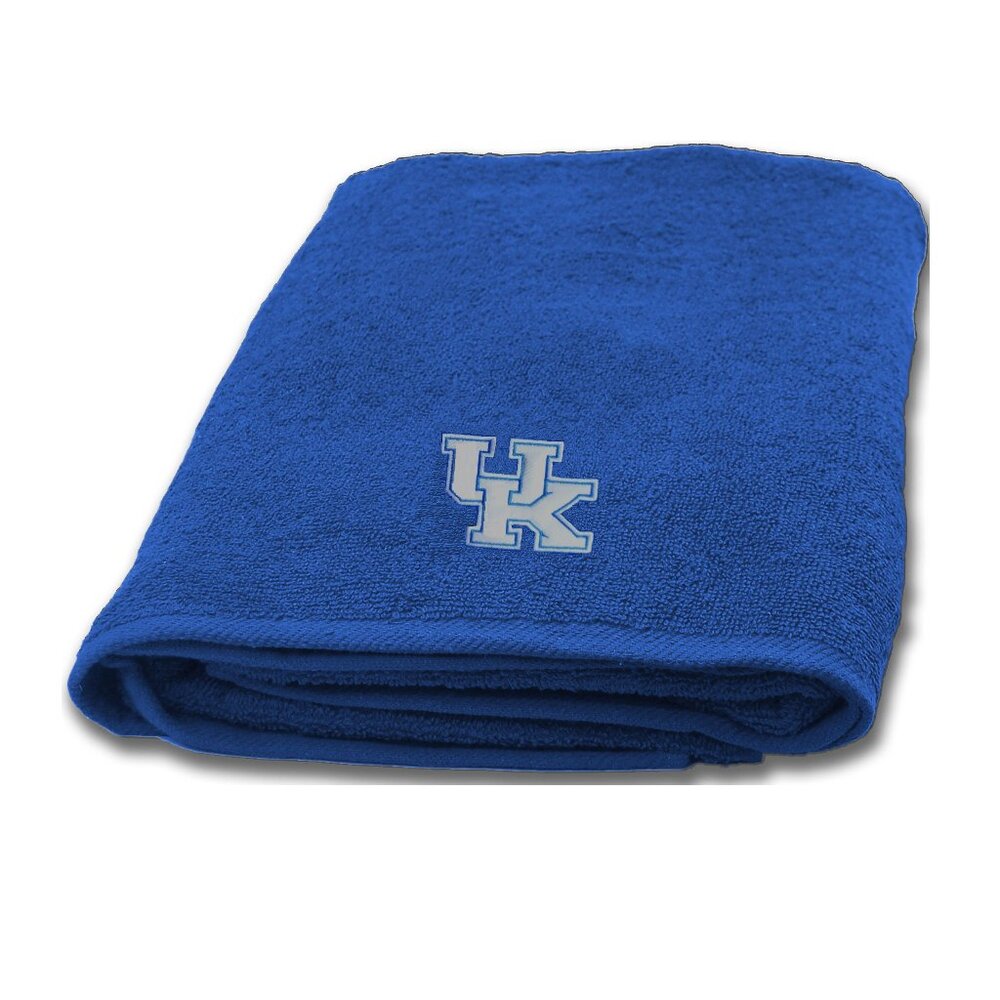 University of Kentucky Wildcats Bath Towel dimensions are 25 x 50 inches